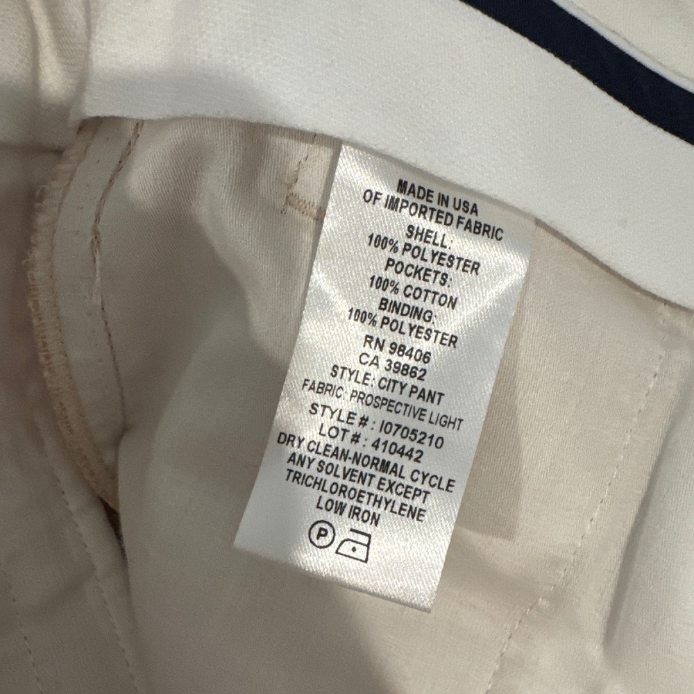 Theory Euc City Pants Prospective Light Pink High… - image 6